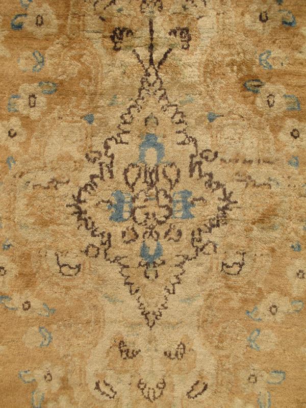 Antique Kerman - Lavar Rug - HASC-1435 | Kerman - Lavar - 14'3" x 17'0" | Wool  - All Over - Pile, Origin Iran, Circa: 1910